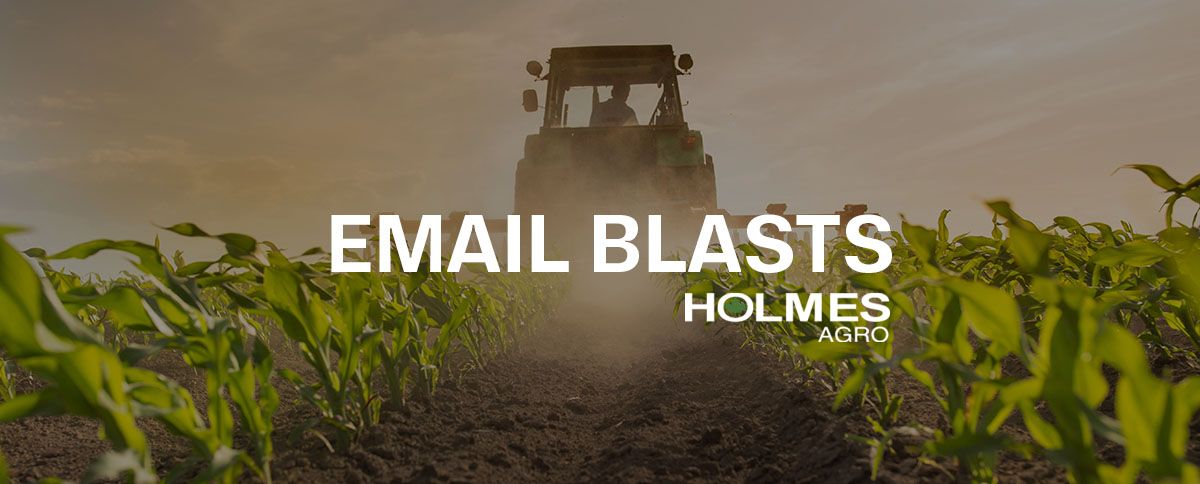 Email blasts banner