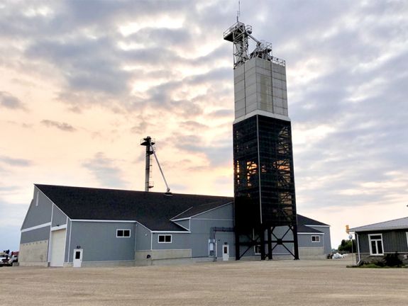 Holmes Agro Stayner fertilizer storage