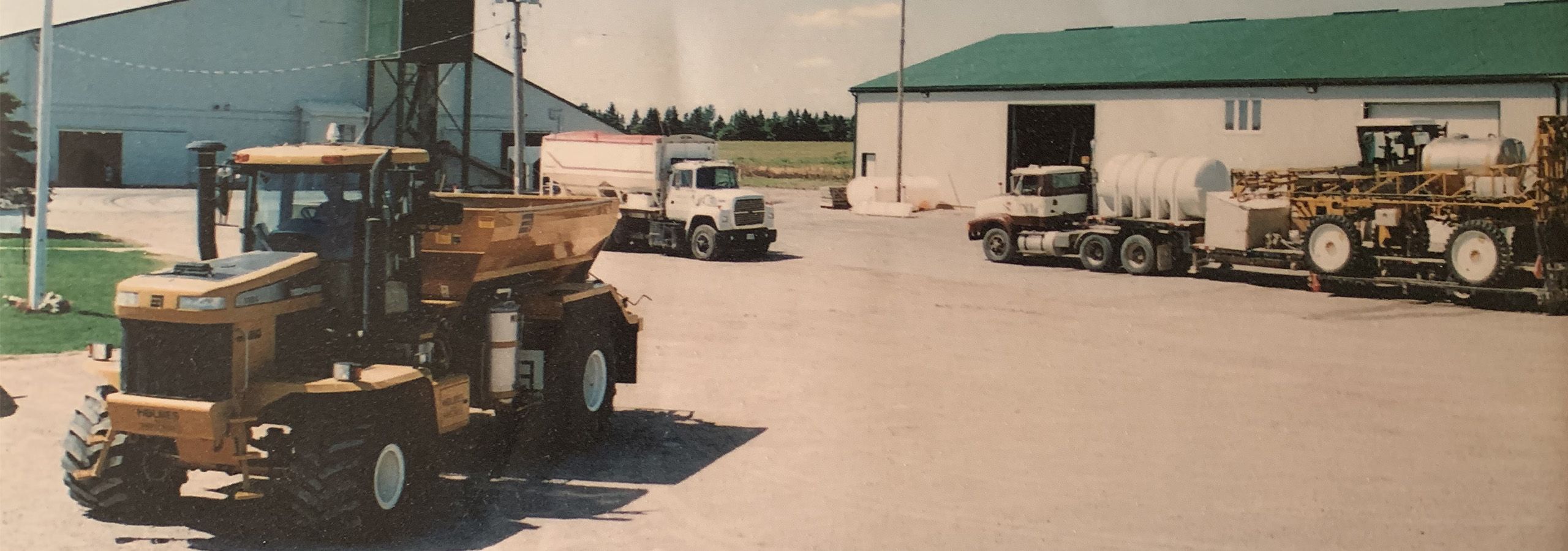 Old Holmes Agro location with equipment