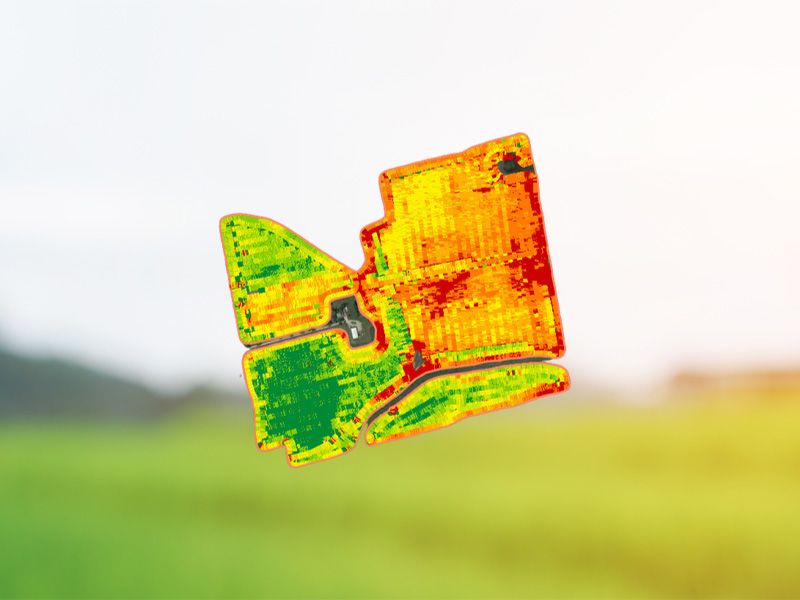 Holmes Agro yield map